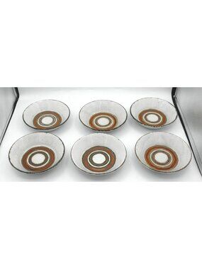 Earth by W.R. Midwinter 5-7/8 Inch Dessert Bowl Set of 6 Pattern Code: MDWEAR